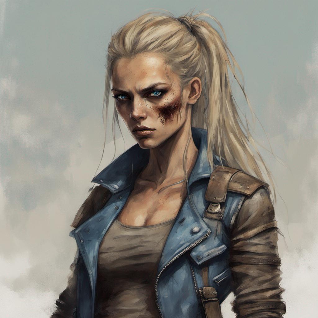 Apocalyptic Raider Woman: Riot
