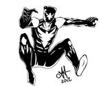 black panther phoenix force by alxelder