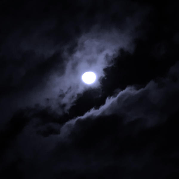Moon in Clouds