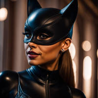 Ariana Grande as Catwoman