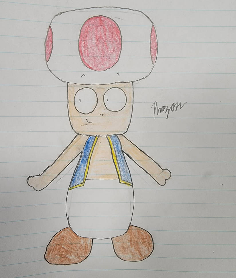 Toad Mario Rope Deviantart Super Mario - Toad by SynthDrawin on DeviantArt