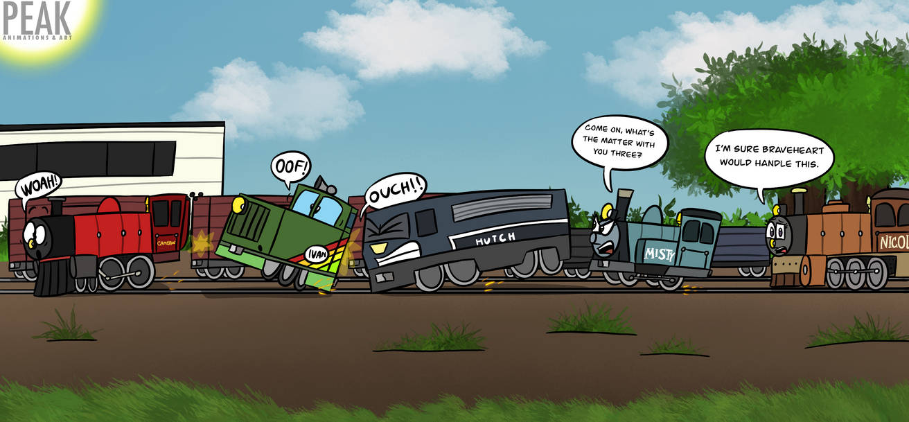 One Bumpy Rail. by peakanimations2022 on DeviantArt