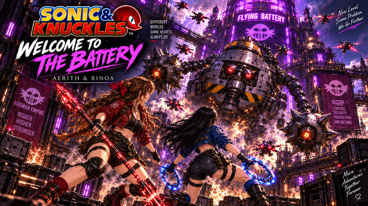 Deviantar Base Cover Welcome to The Battery ! by AerithHeartillyArt on DeviantArt