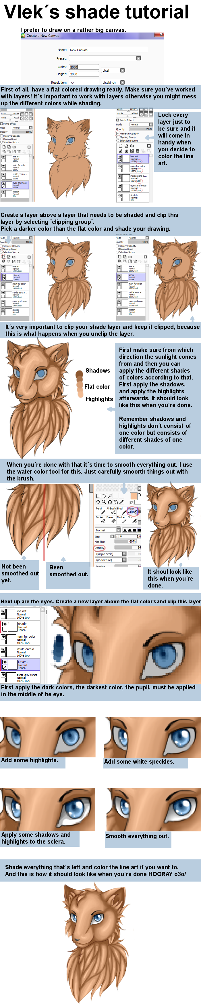 Shade tutorial