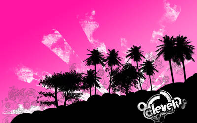 wallpaper tropical pink