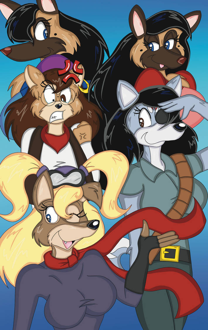 Air Ripper Girl Air Pirate Girls by Saikoweasel on DeviantArt