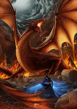 The dragon's fury
