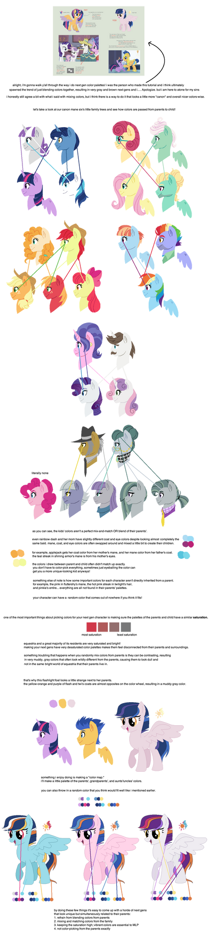 Mlp Base Color Guide 9 MLP next generation color palettes tips by fizzmitz on DeviantArt