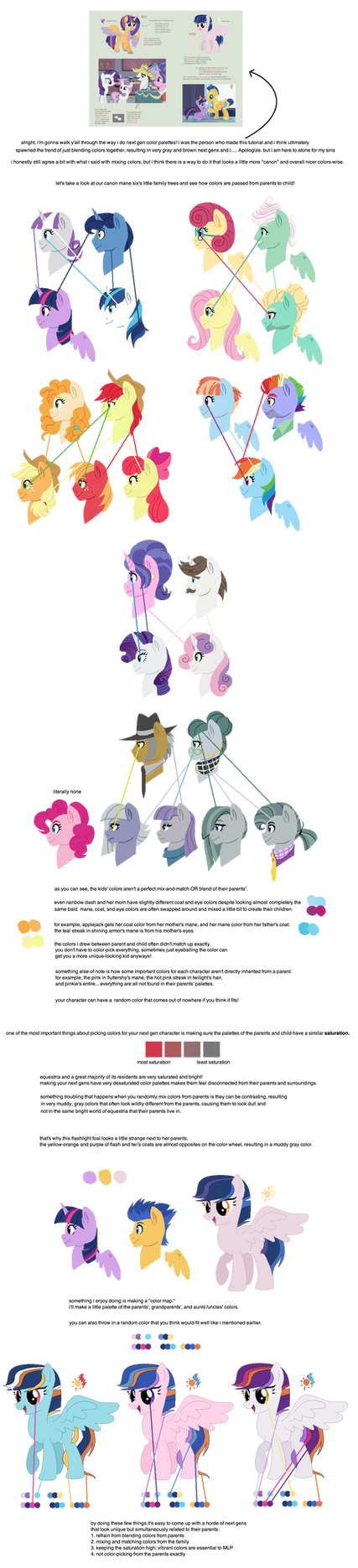 MLP next generation color palettes tips by fizzmitz on DeviantArt