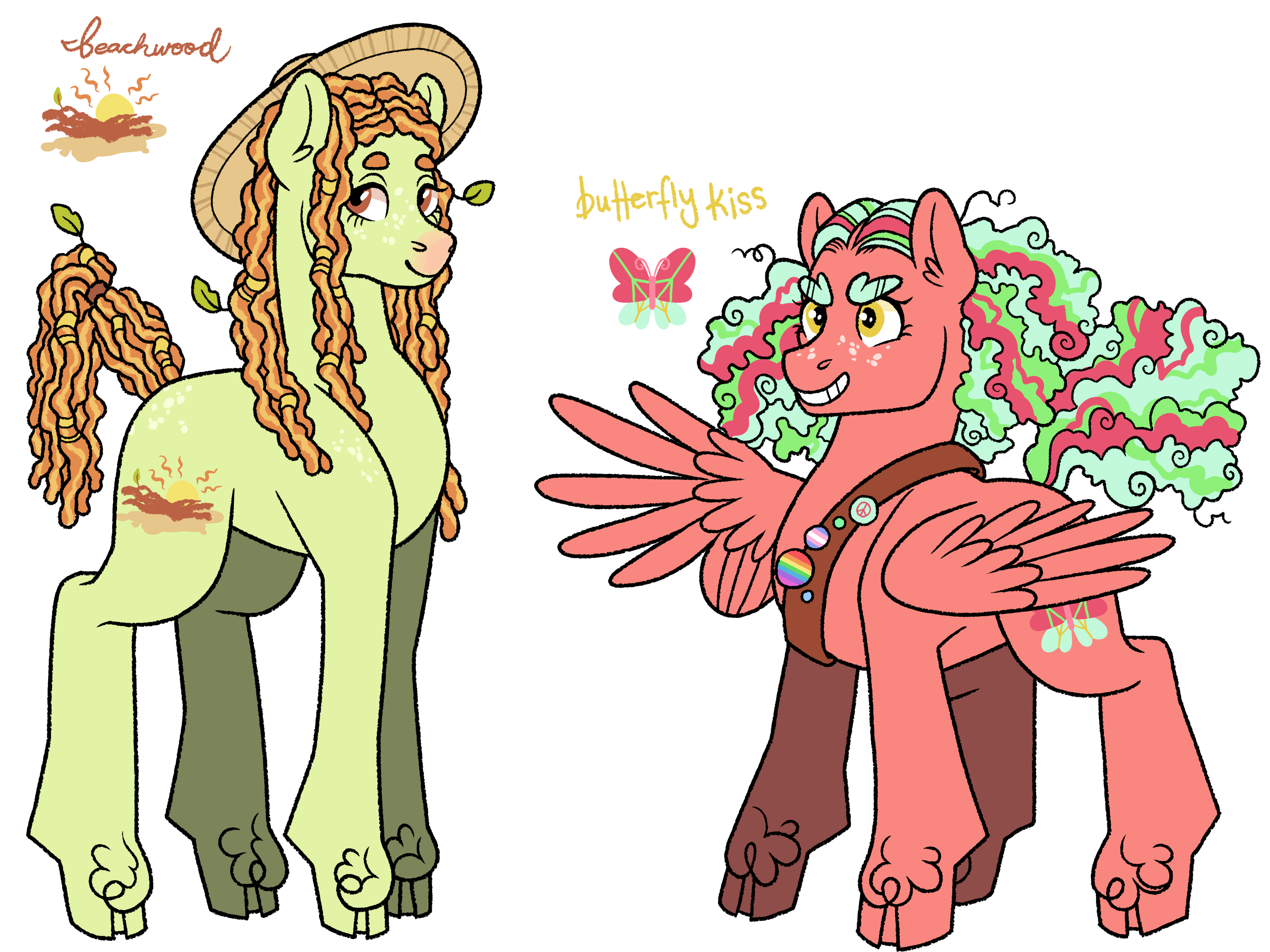 starverse: beachwood and butterfly kiss