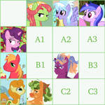rainbow grid - 2/9 by fizzmitz