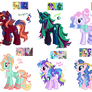 mane six obscure yuri ships - 1/6
