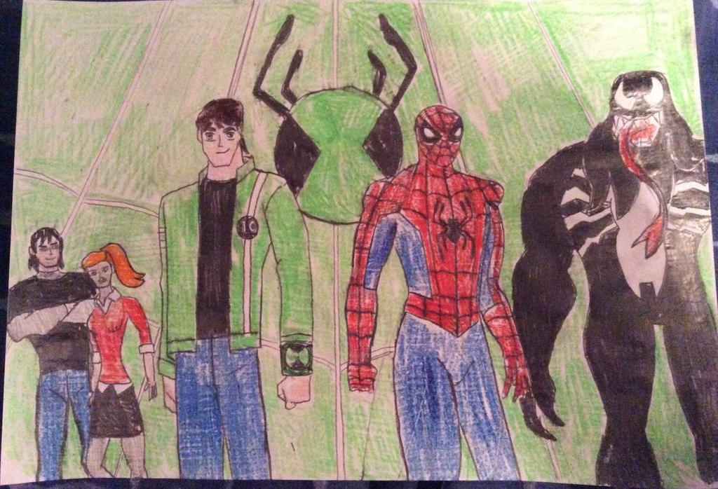 SpiderMan/Ben 10 Crossover by tb86 on DeviantArt