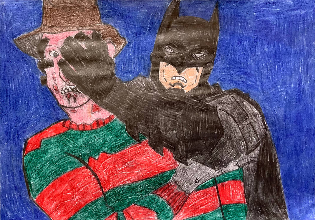 Batman vs. Freddy Krueger by tb86 on DeviantArt