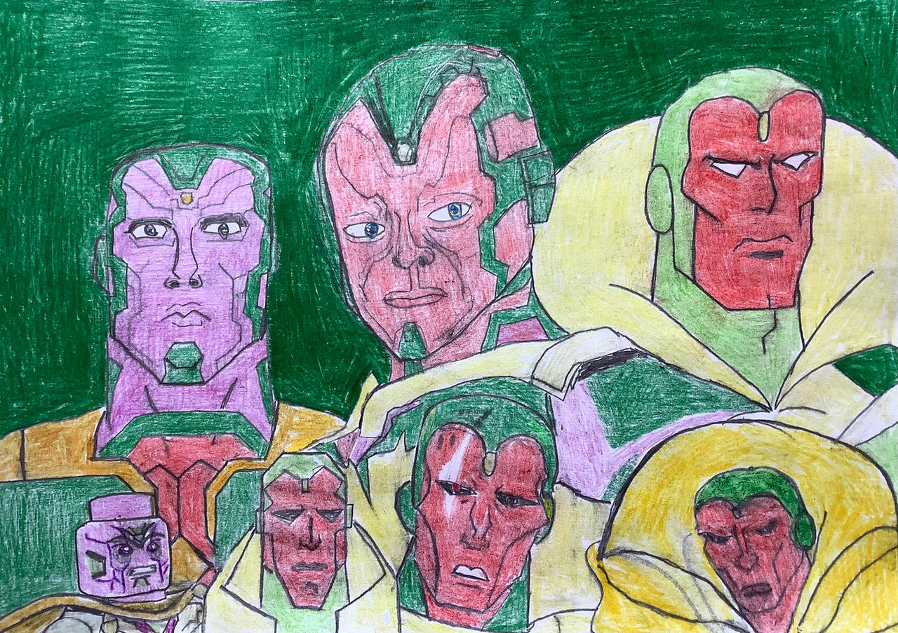 Vision Deviantart Every Version of Vision in Film and TV by tb86 on DeviantArt
