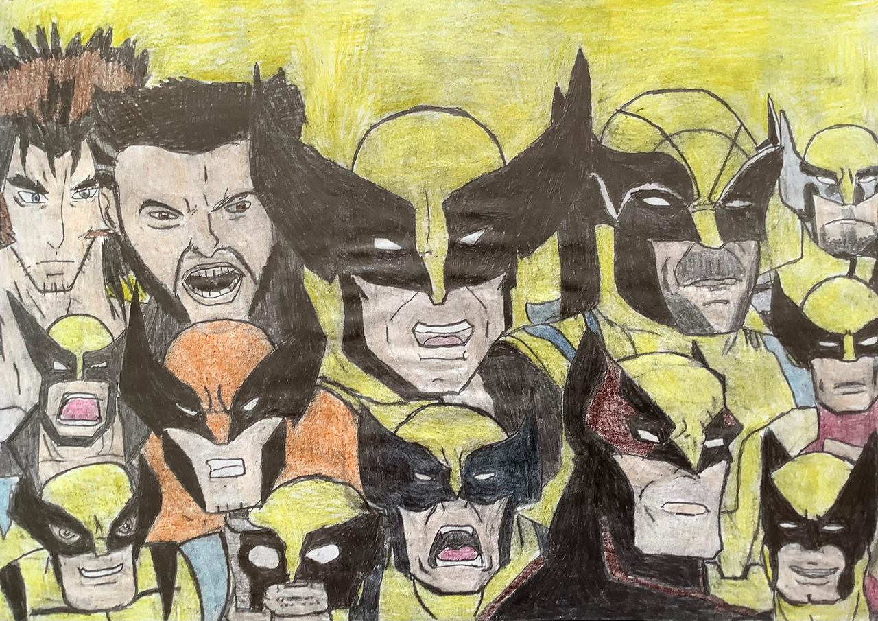 Almost Every Version of Wolverine in Film and TV by tb86 on DeviantArt