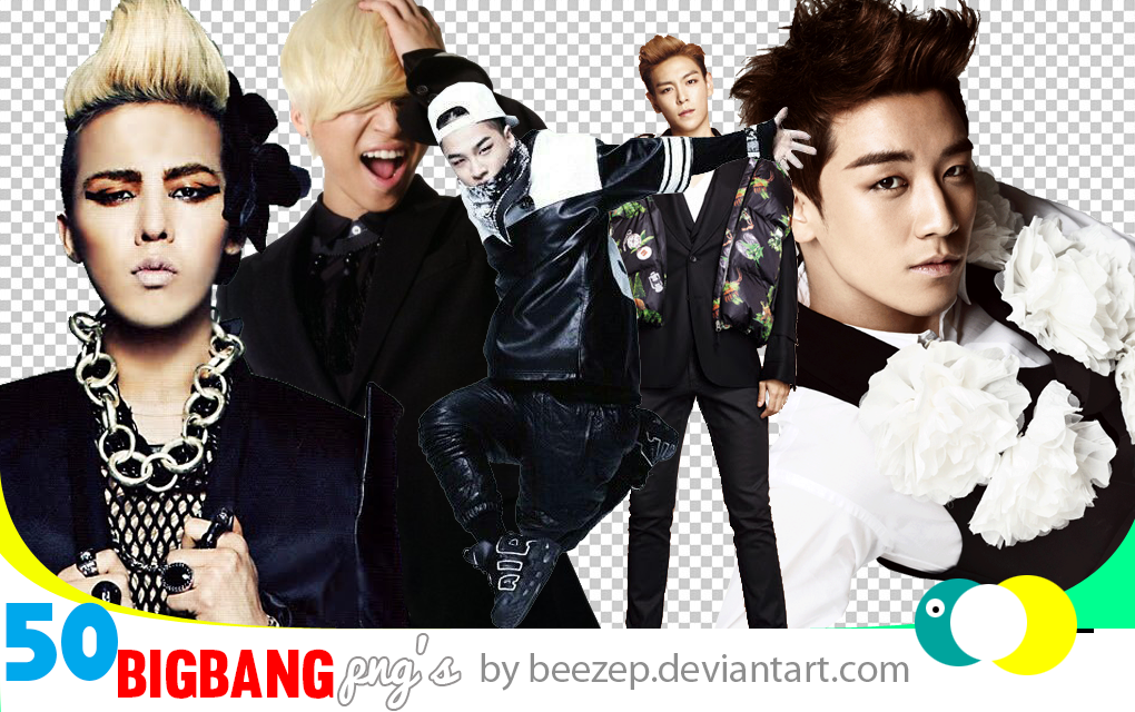 Big Bang 50 png pack