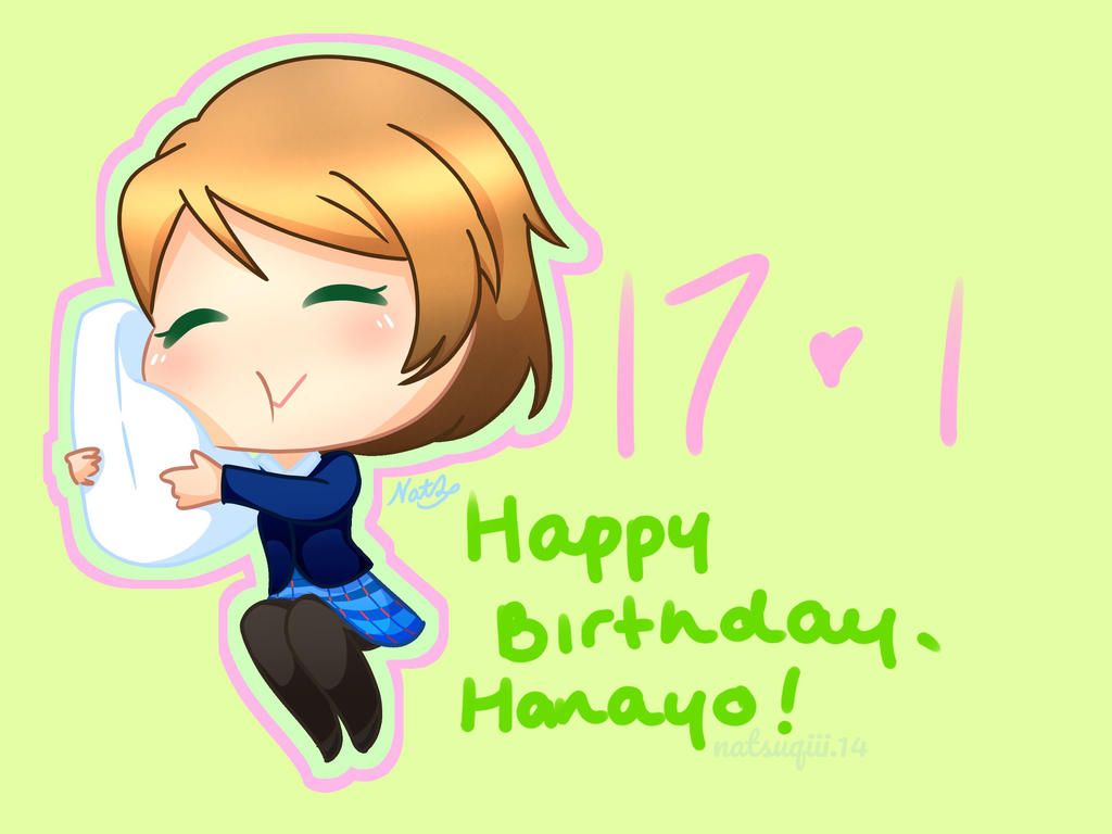 Happy birthday Hanayo!