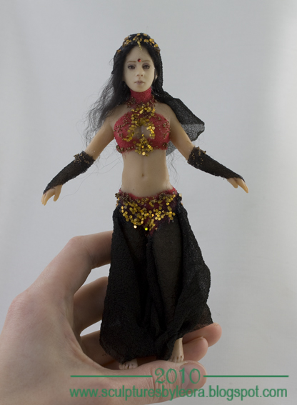 Tribal Dancer, ooak dollhouse1