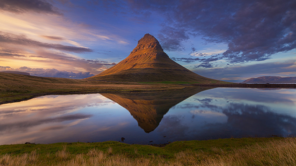 Reflections of a church