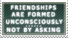 Friendship stamp