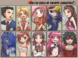 Top 10 Fav Characters