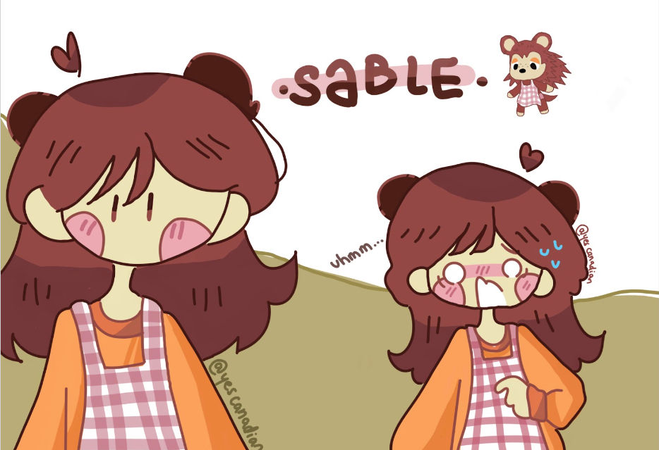 Sable (acnh) by yescanadian on DeviantArt