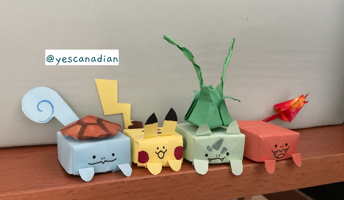 Pokemon Origami By Yescanadian On DeviantArt pokemon-origami-by-yescanadian-on-deviantart
