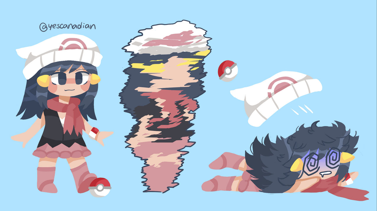 Dawn Pokemon Commission by yescanadian on DeviantArt