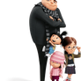 Despicable Me Gru Margo Edith And Agnes