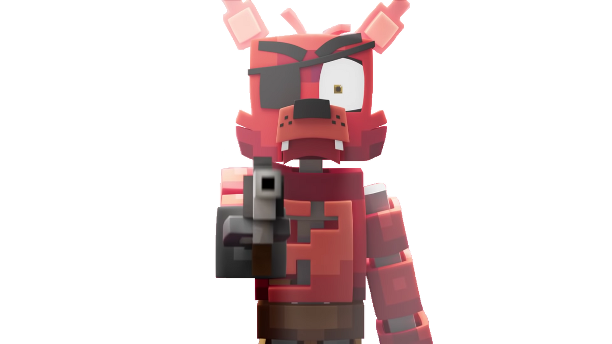 Zamination Skin Fnaf Minecraft Foxy by GruYDruAmarillo on DeviantArt