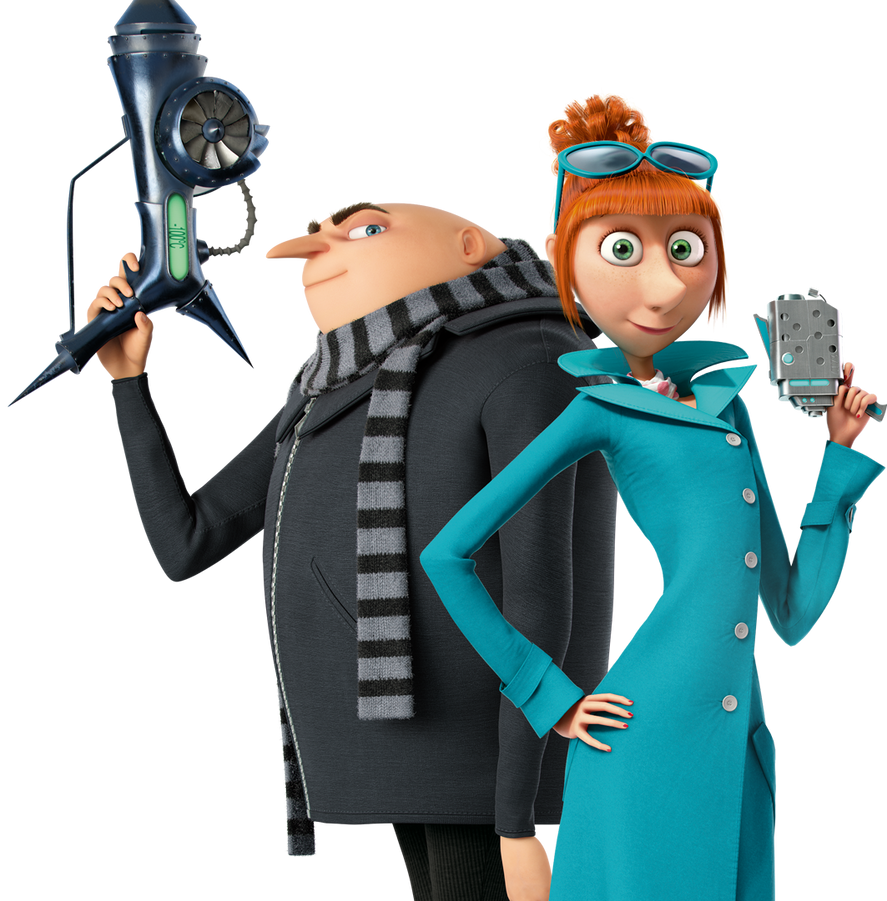 Despicable Me 3 Gru And Lucy Wilde by GruYDruAmarillo on DeviantArt