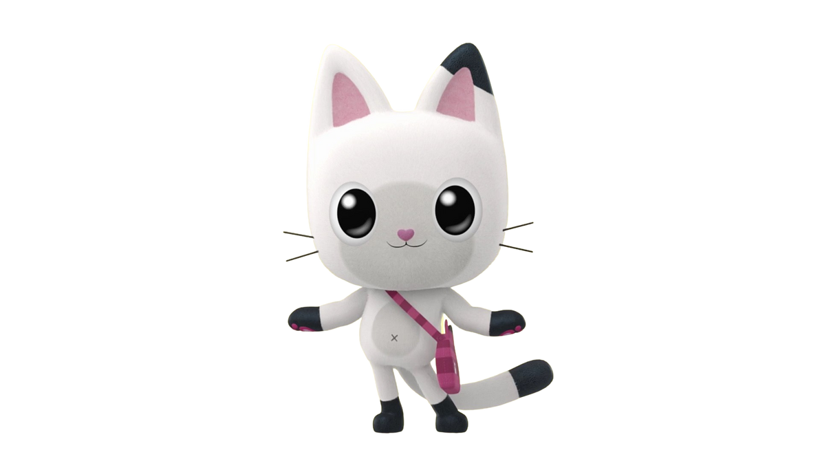 Gabby's Dollhouse Pandy Paws Png Render by GruYDruAmarillo on DeviantArt