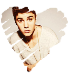 Justin Bieber Heart PNG