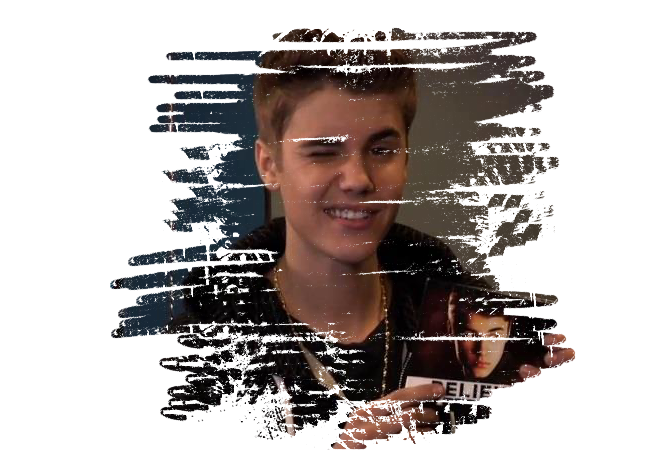 Mancha Justin Bieber PNG