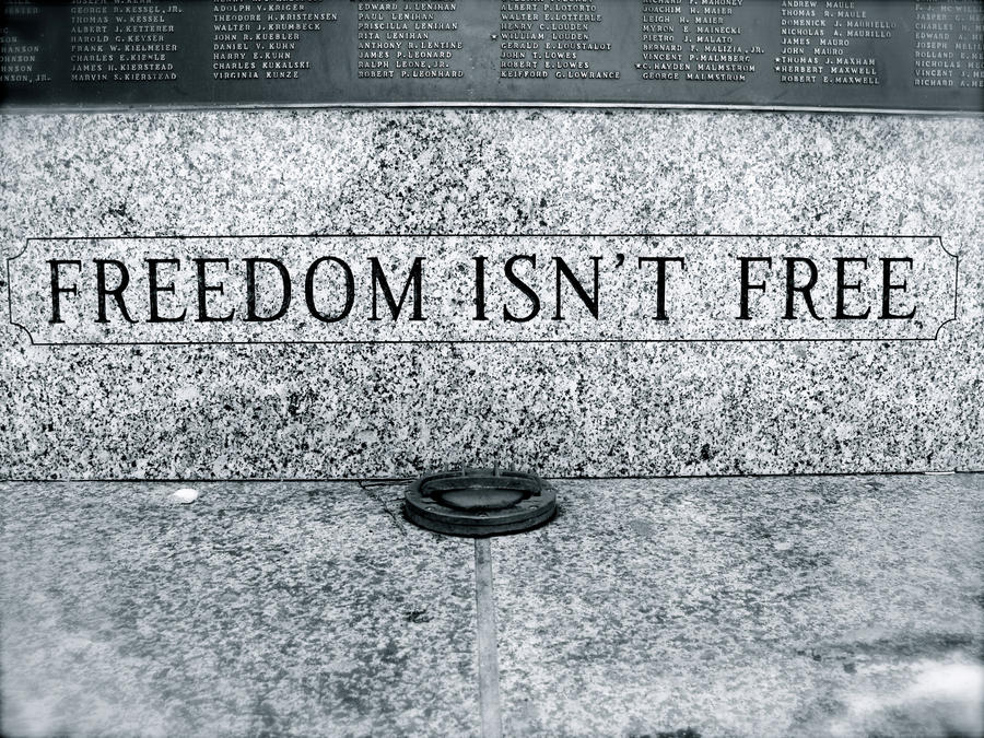 Freedom isn't Free