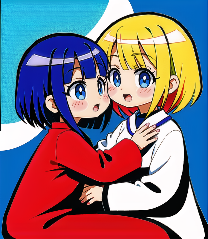 AI Art Kawaii Lesbians 2
