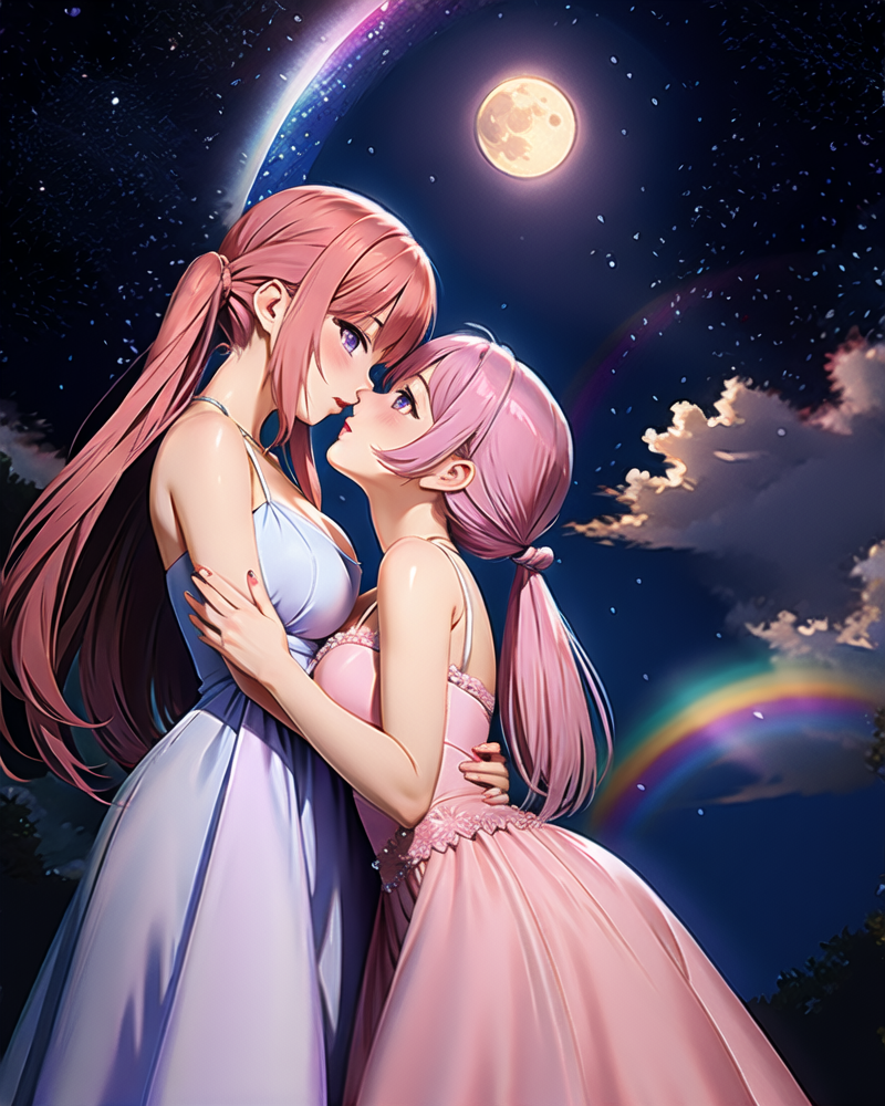 AI Art Galaxy Gals Yuri 5