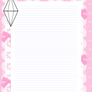 Kawaii Pink Lace Journal Page Plumbob