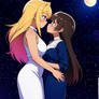 AI Art Celestial Kawaii Lesbians 4