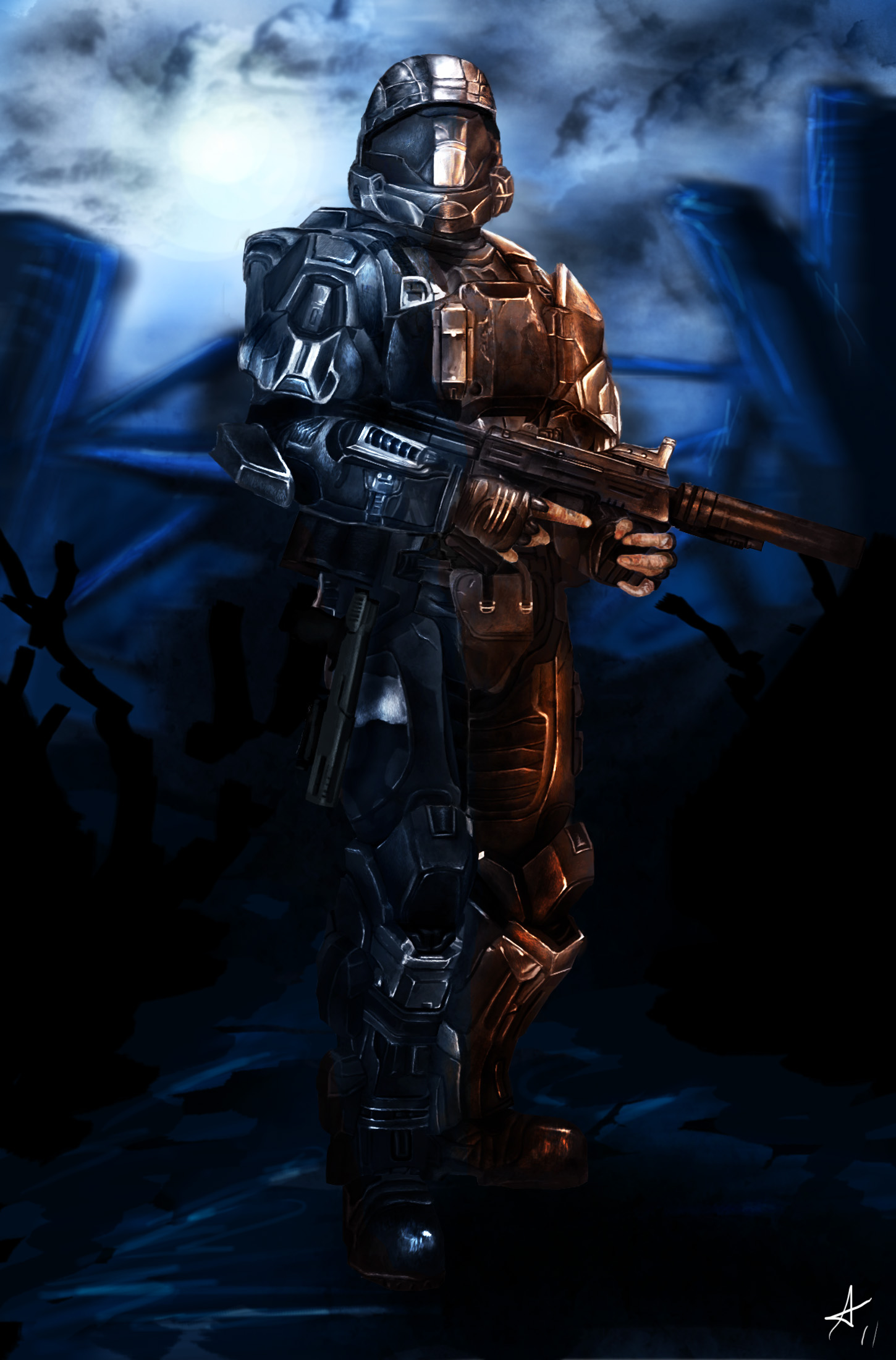 Halo: ODST by DookieAdz on DeviantArt