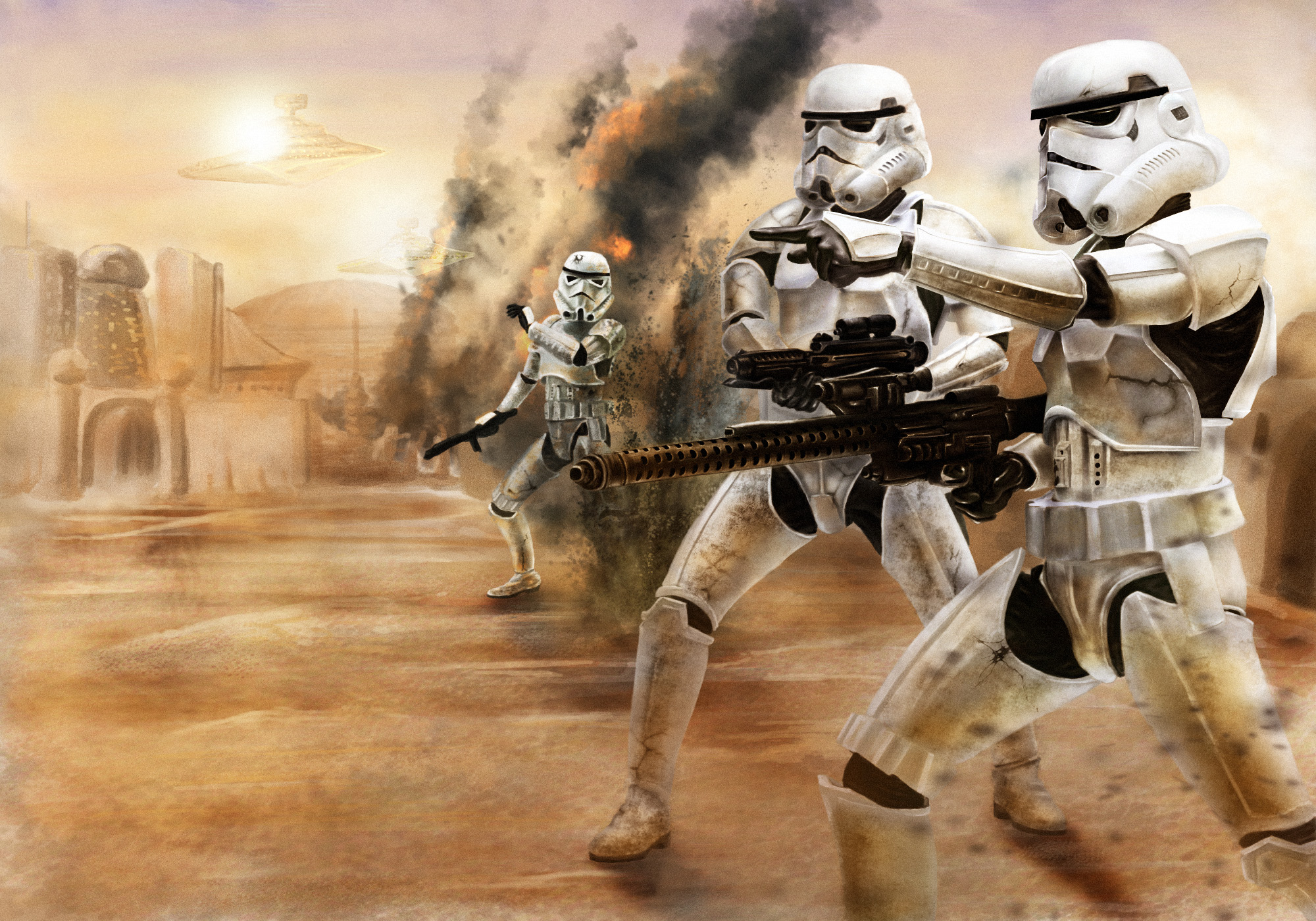 Star Wars- Stormtrooper battle