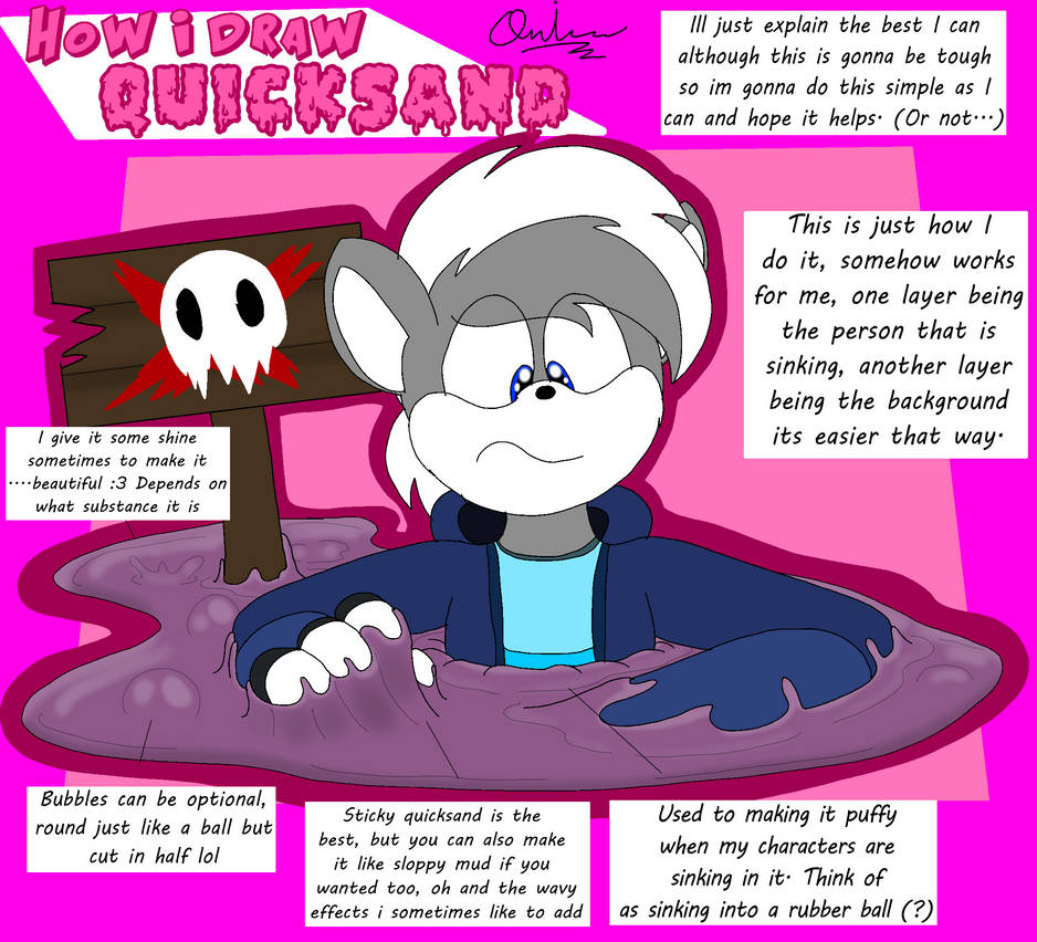 Quicksand 101 (How I Draw it) by MrSilverAlpha on DeviantArt