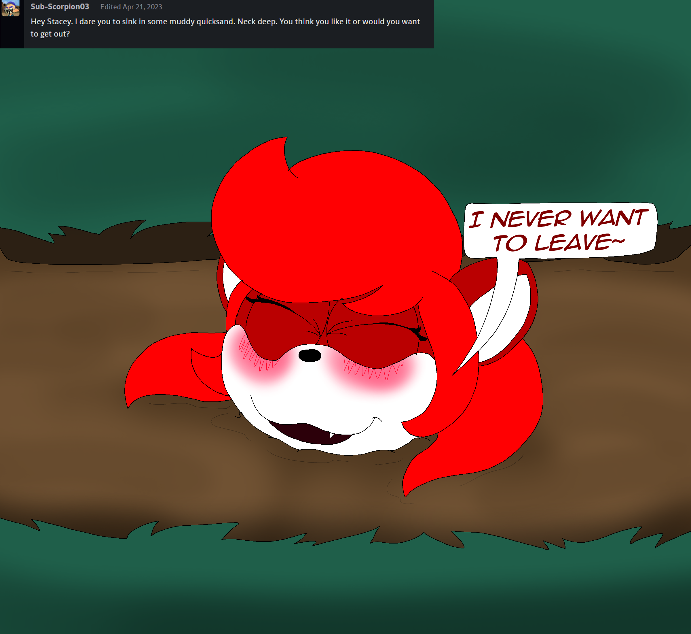 Sinking Head First Deviantart Q and A #13: Neck Deep Sinking by MrSilverAlpha on DeviantArt