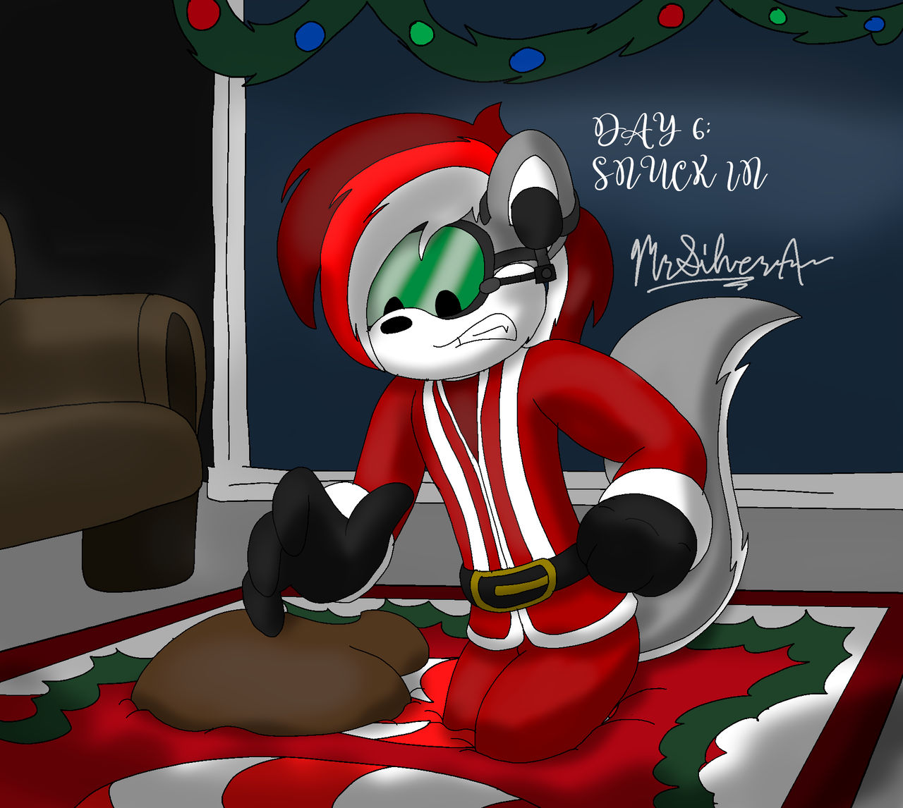 Snuck Day 6: Snuck In by MrSilverAlpha on DeviantArt