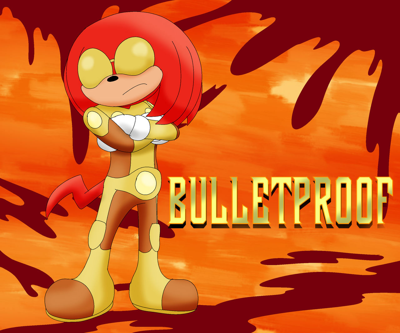 Bulletproof Knuckles by MrSilverAlpha on DeviantArt