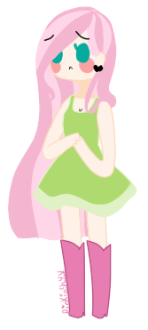 Fluttershy Fan Art - AT Style