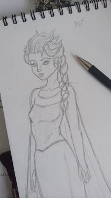 Rapid Sketch Elsa