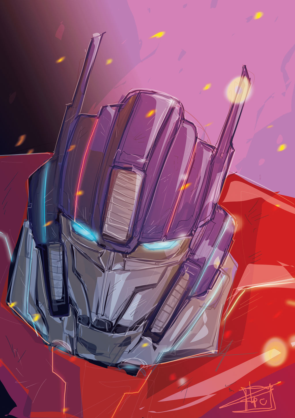 Optimus Prime Speedpainting