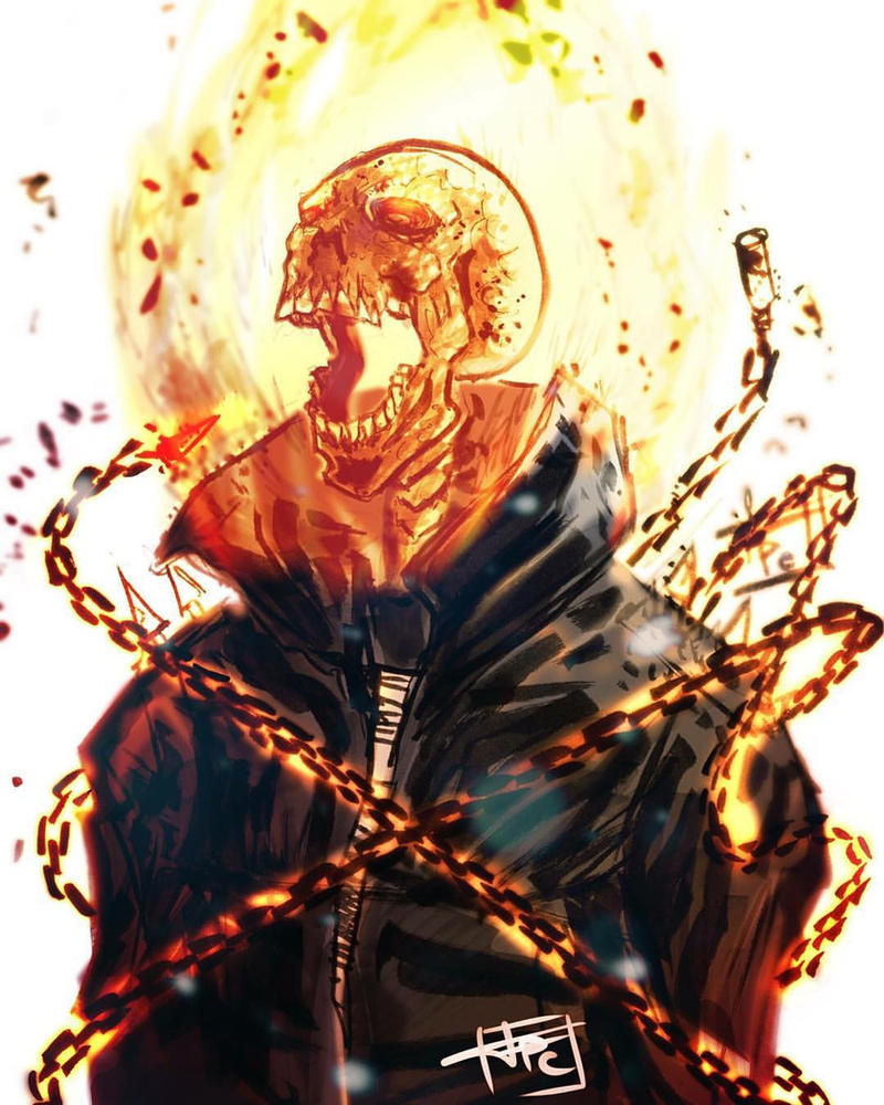 The Ghost rider by Ultrafpc on DeviantArt